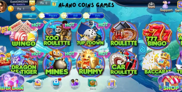 alanocoins game